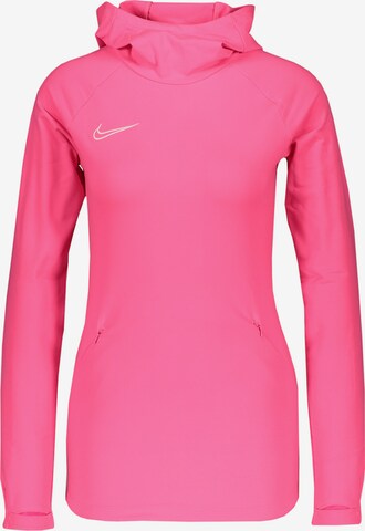 NIKE Athletic Sweatshirt 'Winter Warrior' in Pink: front