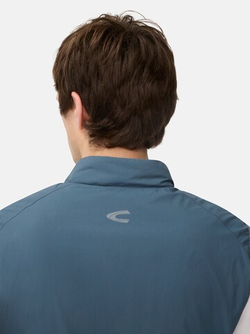 CAMEL ACTIVE Leichte einrollbare Weste mit Funktionstaschen in Blau