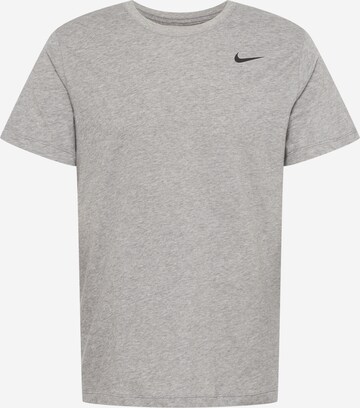 T-Shirt fonctionnel NIKE en gris : devant