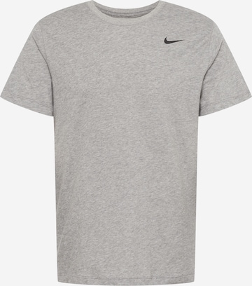 NIKE Funkční tričko – šedá: přední strana