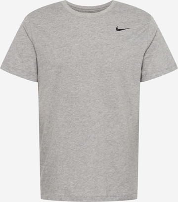 T-Shirt fonctionnel NIKE en gris : devant