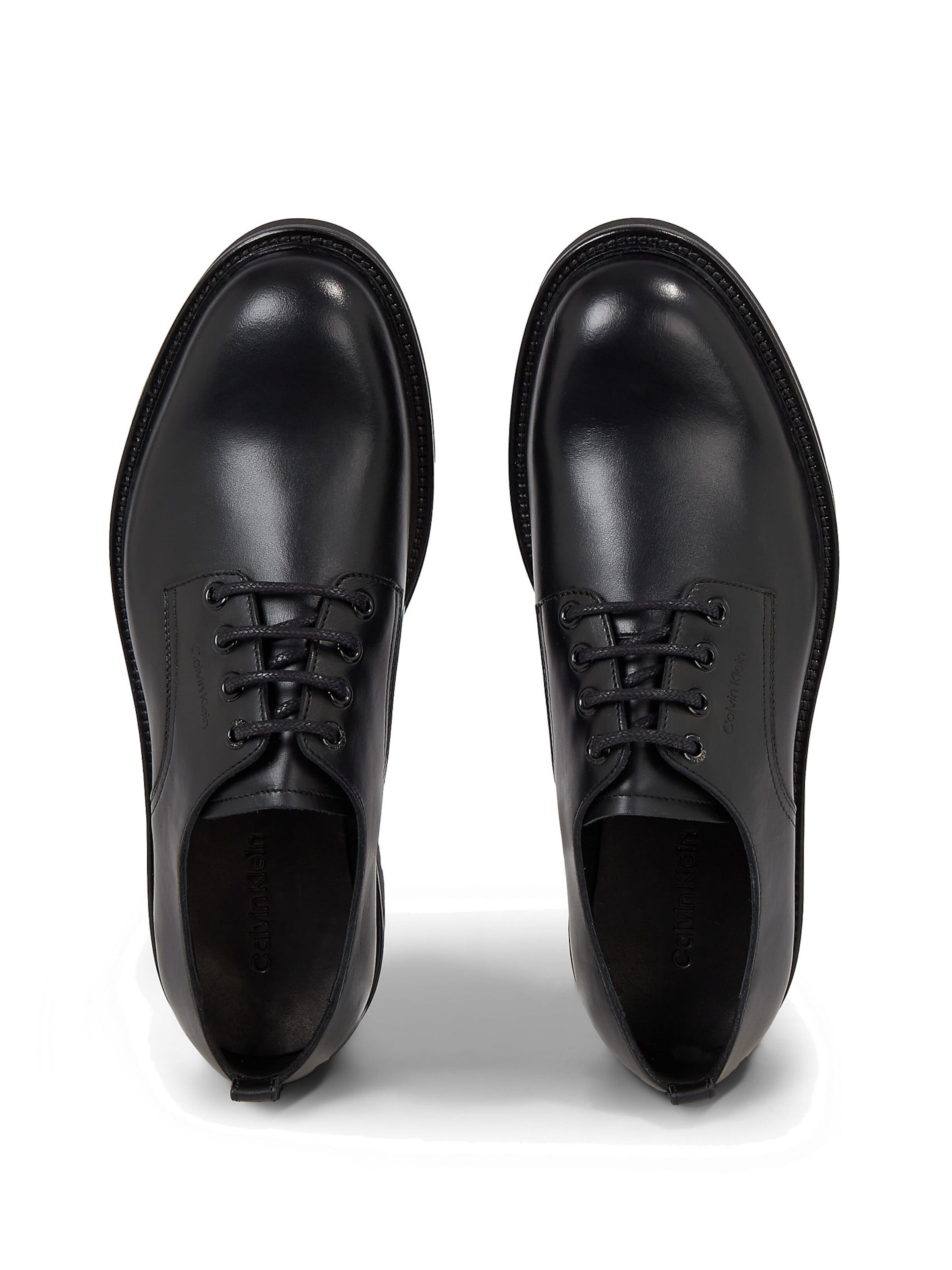 Lace up shop derby shoes