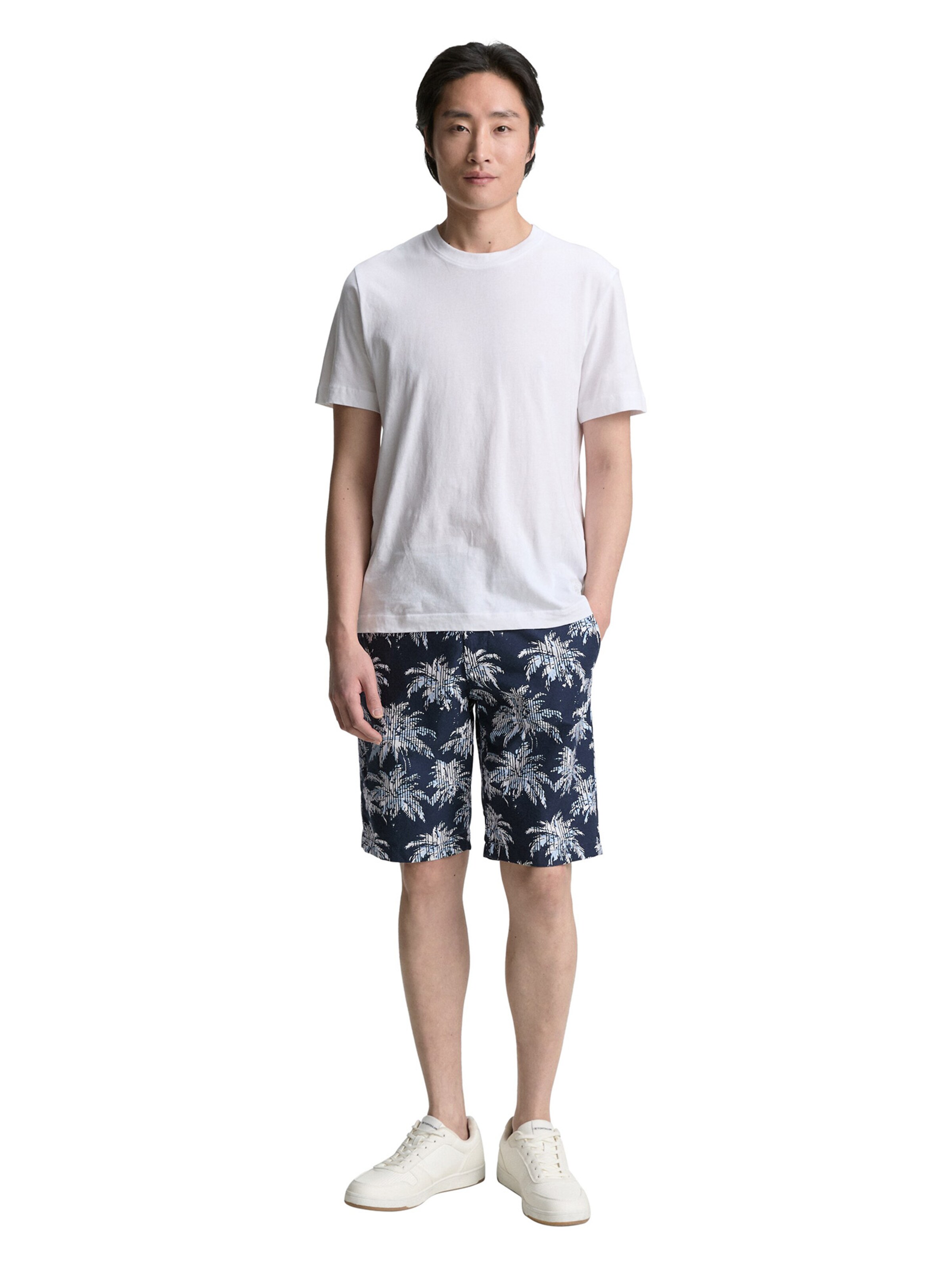 TOM TAILOR Regular Shorts in Blau
