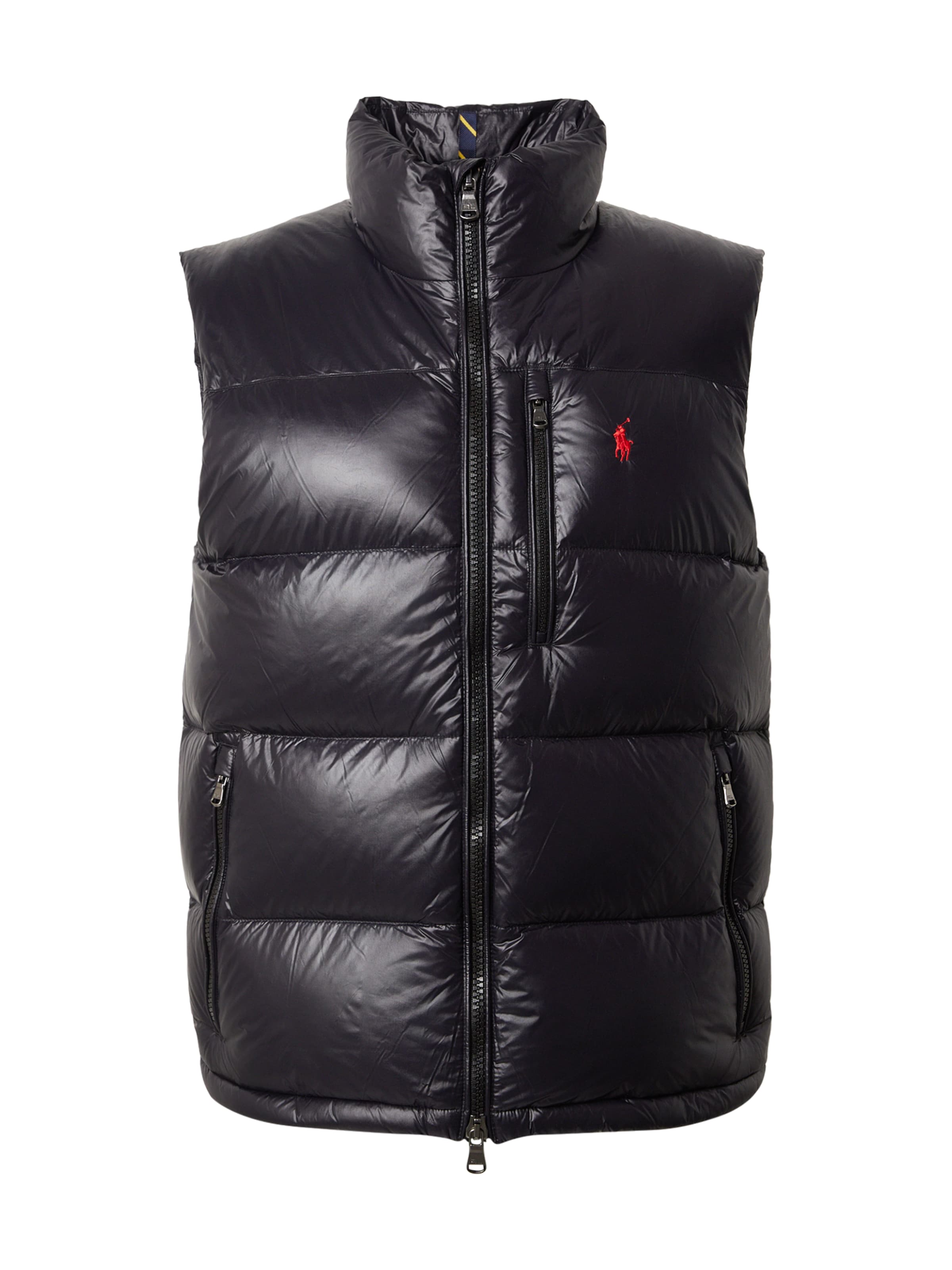 Vestă de la Polo Ralph Lauren pe negru: față