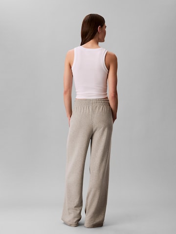 Calvin Klein Wide Leg Hose in Grau