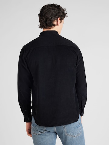 BURTON MENSWEAR LONDON Regular fit Button Up Shirt in Black