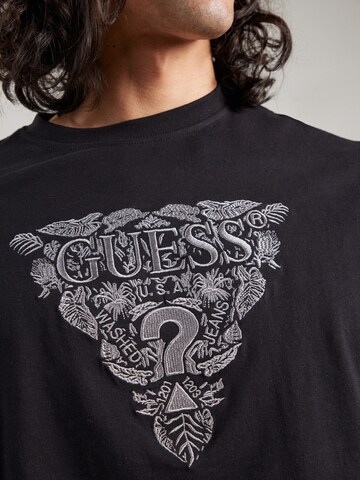 T-Shirt GUESS Originals en noir