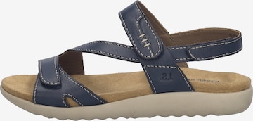 JOSEF SEIBEL Sandal 'JULIET 01' in Blue: front