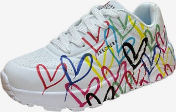 SKECHERS Sneakers in White: front