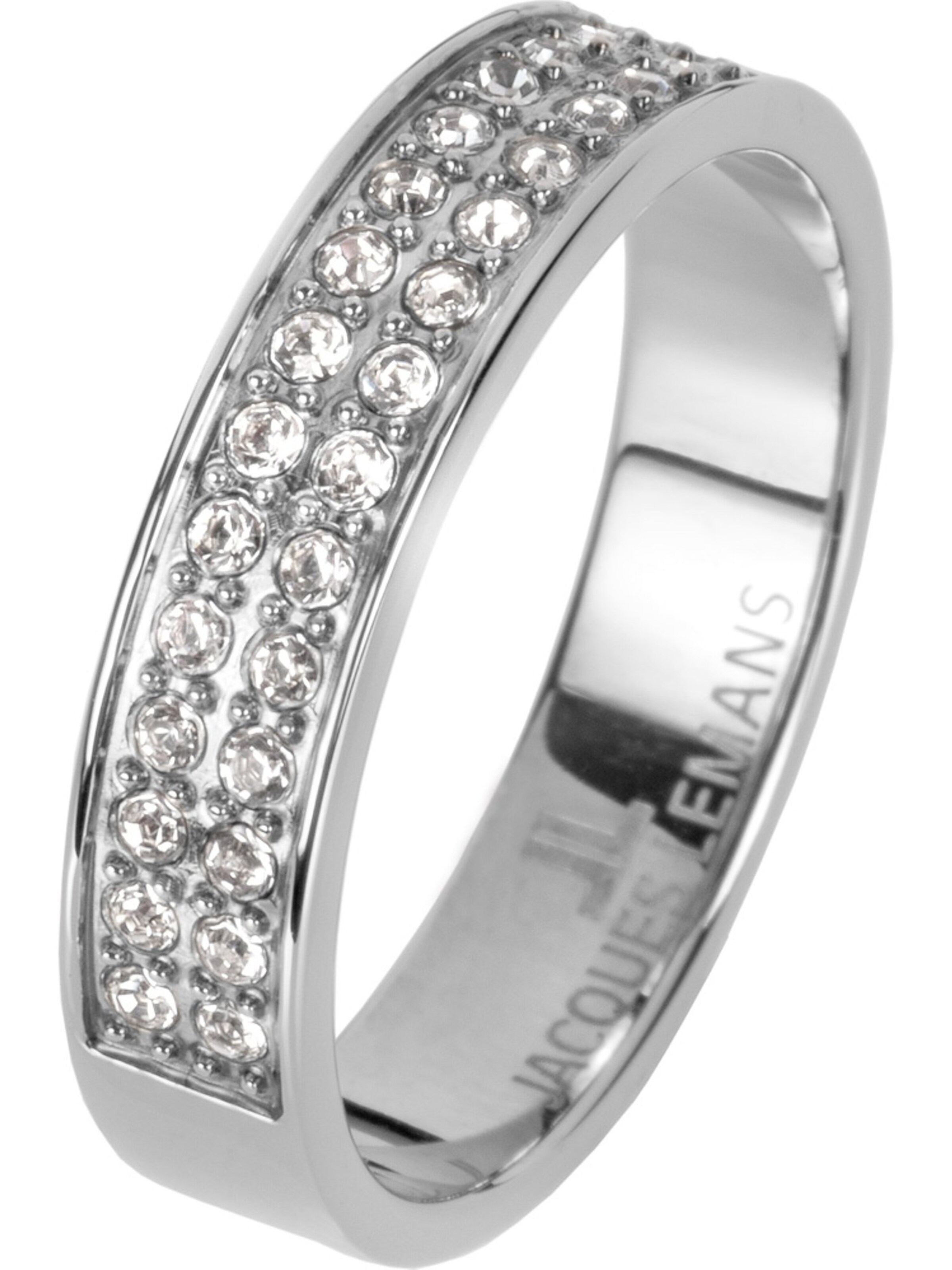 Jacques Lemans Ring in Silber: Vorderseite