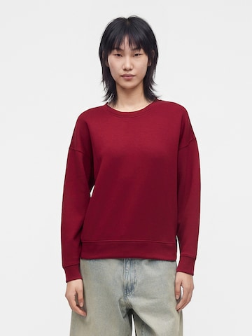MSCH COPENHAGEN Sweatshirt 'Ima' in Red: front