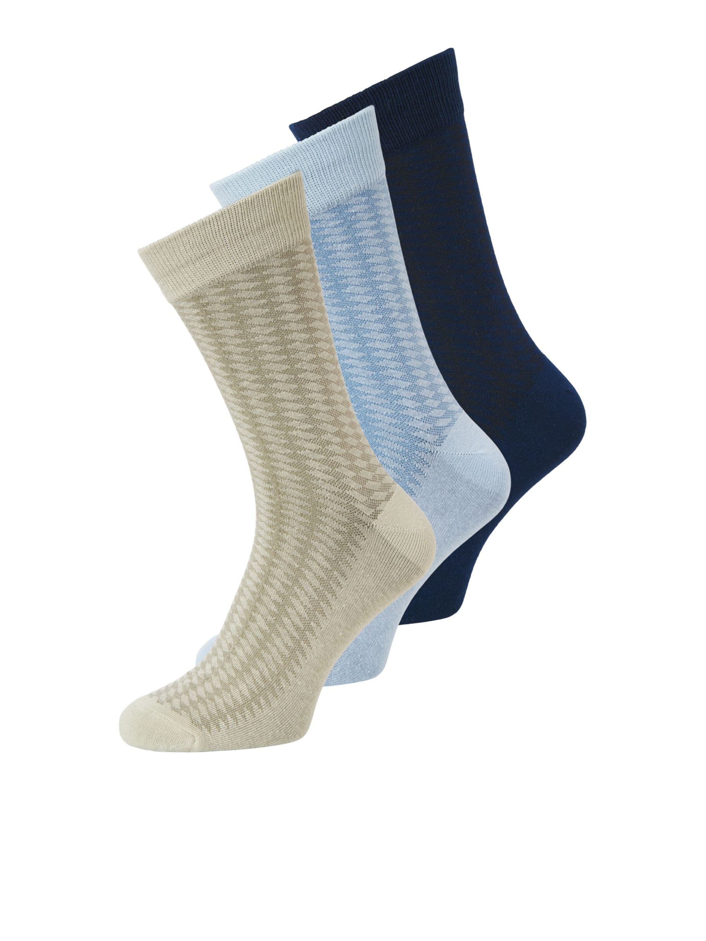 JACK & JONES - Calcetines 'JACDiamond' en azul: frente