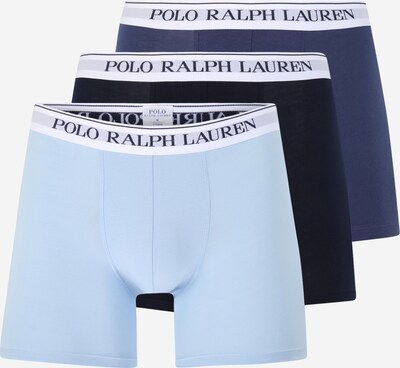 Polo Ralph Lauren Boxers en bleu marine / bleu clair / bleu foncé / blanc, Vue avec produit