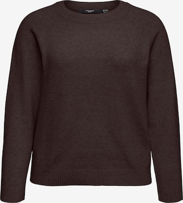 Pullover 'VMCDoffy' di Vero Moda Curve in marrone: frontale