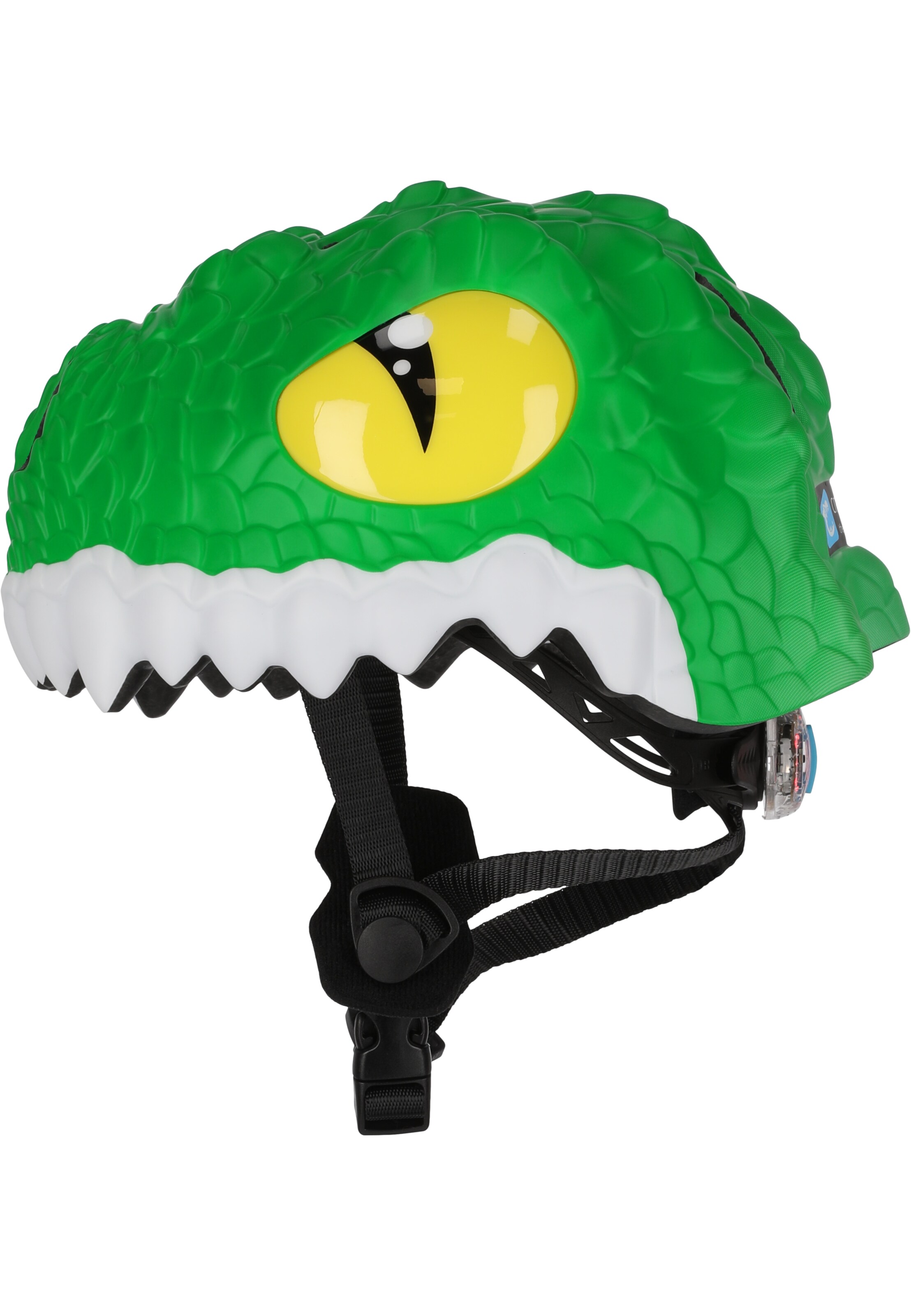 Crazy Safety Helmet 'Crocodile' in Green
