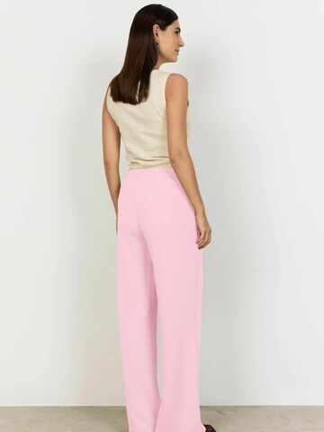 Soyaconcept Wide Leg Bukser 'Banu' i pink