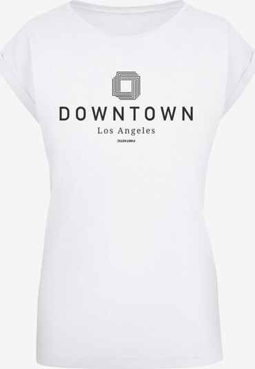 F4NT4STIC Shirt 'Downtown LA' in schwarz / weiß, Produktansicht
