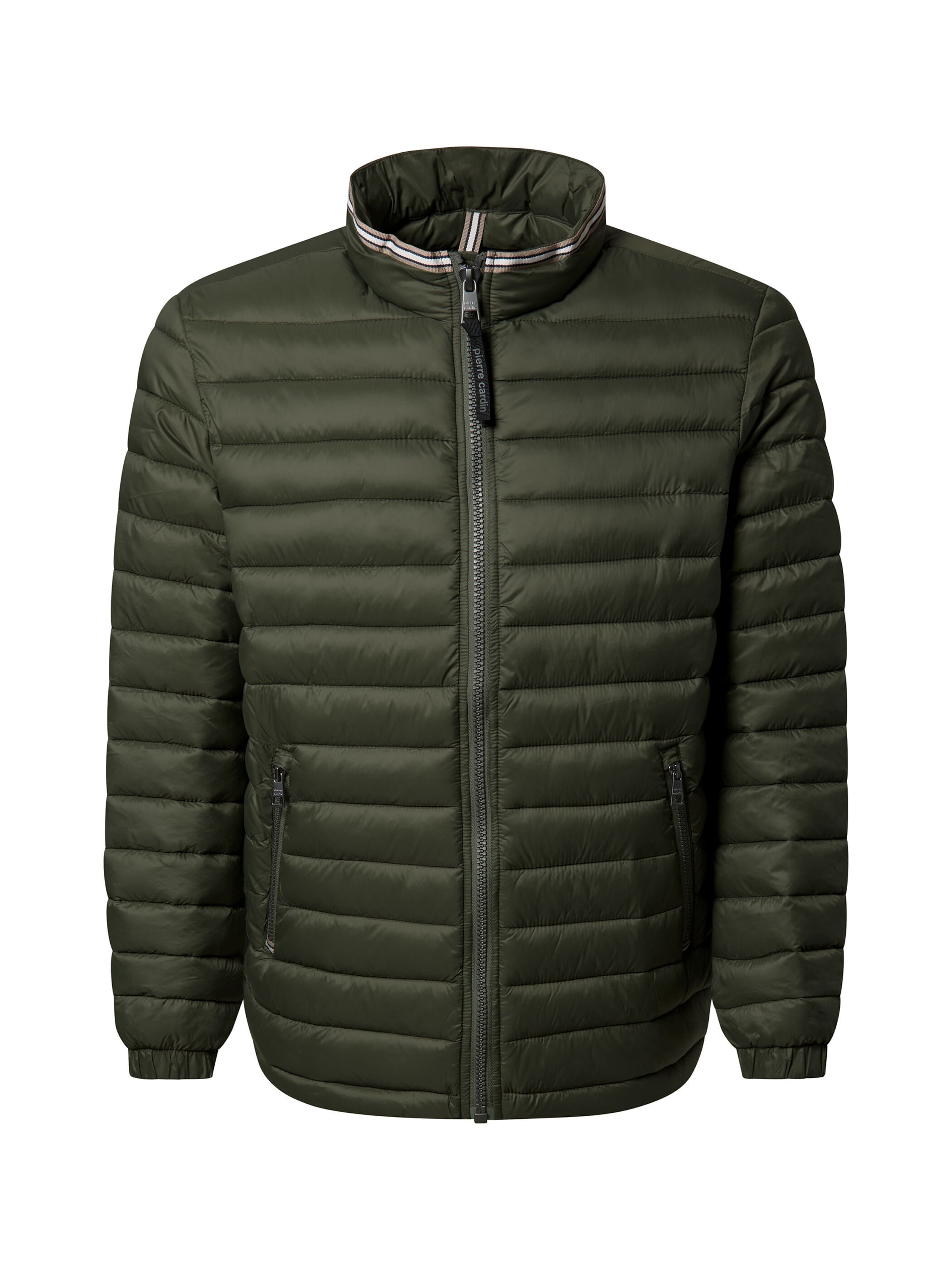 Veste mi-saison PIERRE CARDIN en vert : devant