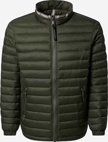 Veste mi-saison PIERRE CARDIN en vert : devant