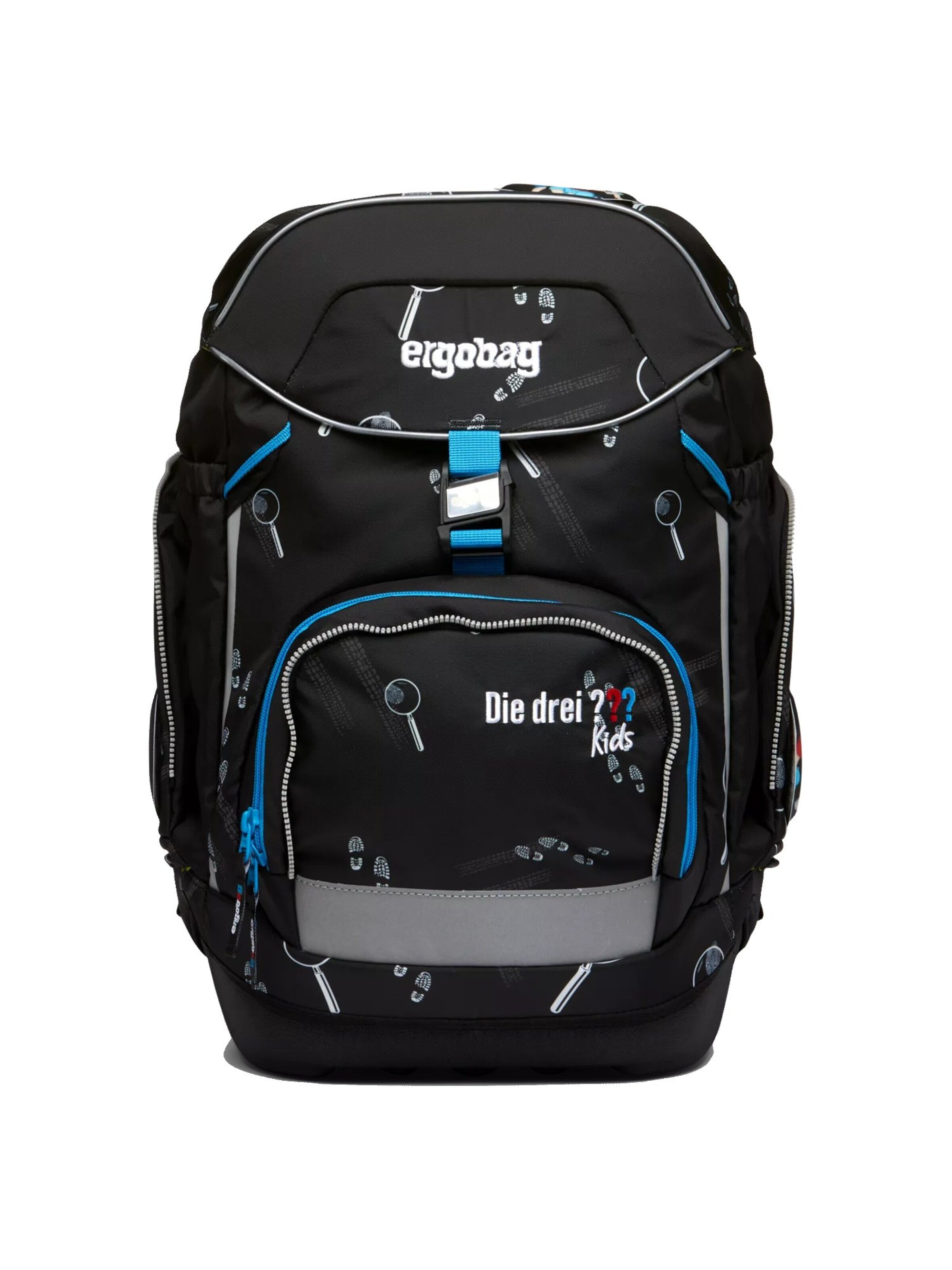 ergobag Backpack 'Schulranzen-Set pack Set' in Black