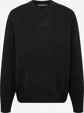 WEEKDAY Sweater 'John' in Black: front