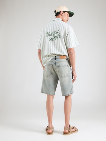 Woodbird Wide leg Jeans 'WBLeroy' in Blauw