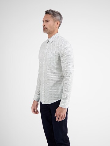 LERROS Regular fit Button Up Shirt in White