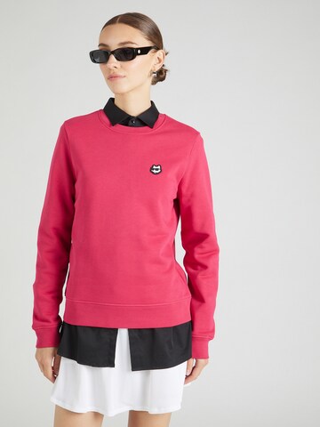 Felpa 'Ikonik 2.0' di Karl Lagerfeld in rosso: frontale