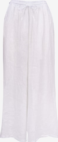 Pantalon 'Perla' Seasons of April en blanc : devant