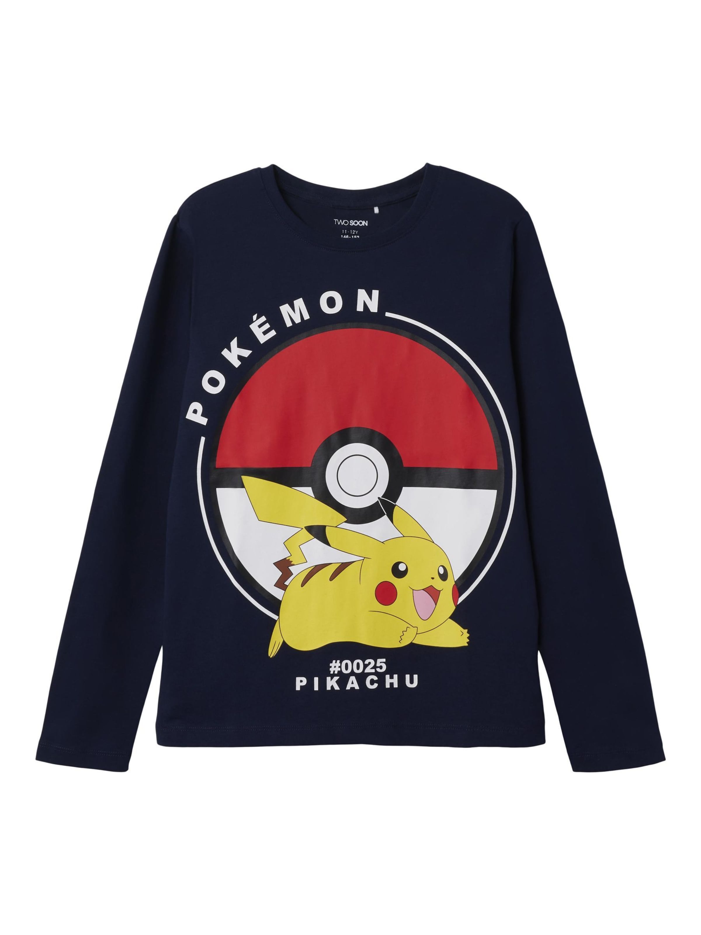 TWO SOON Shirts 'Pokémon' i blå: forside