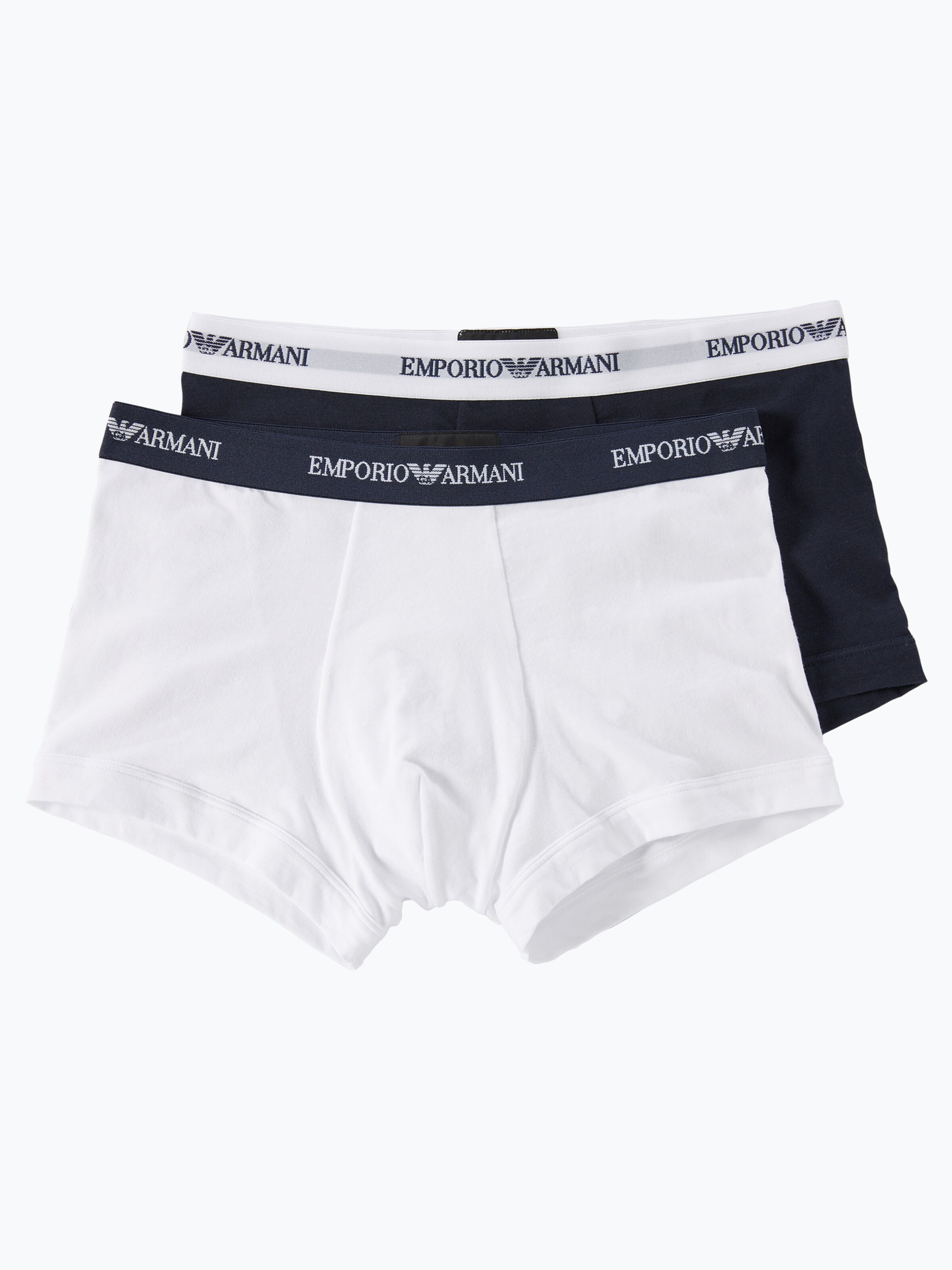 Boxers Emporio Armani en bleu : devant