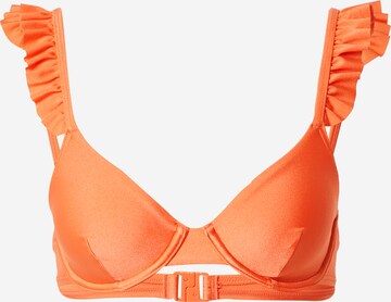 T-shirt Top per bikini di ESPRIT in arancione: frontale