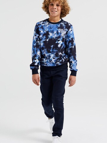 Sweat WE Fashion en bleu