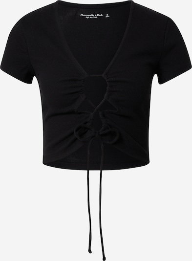 Abercrombie & Fitch T-shirt en noir, Vue avec produit
