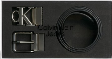 Calvin Klein Jeans Pas | črna barva