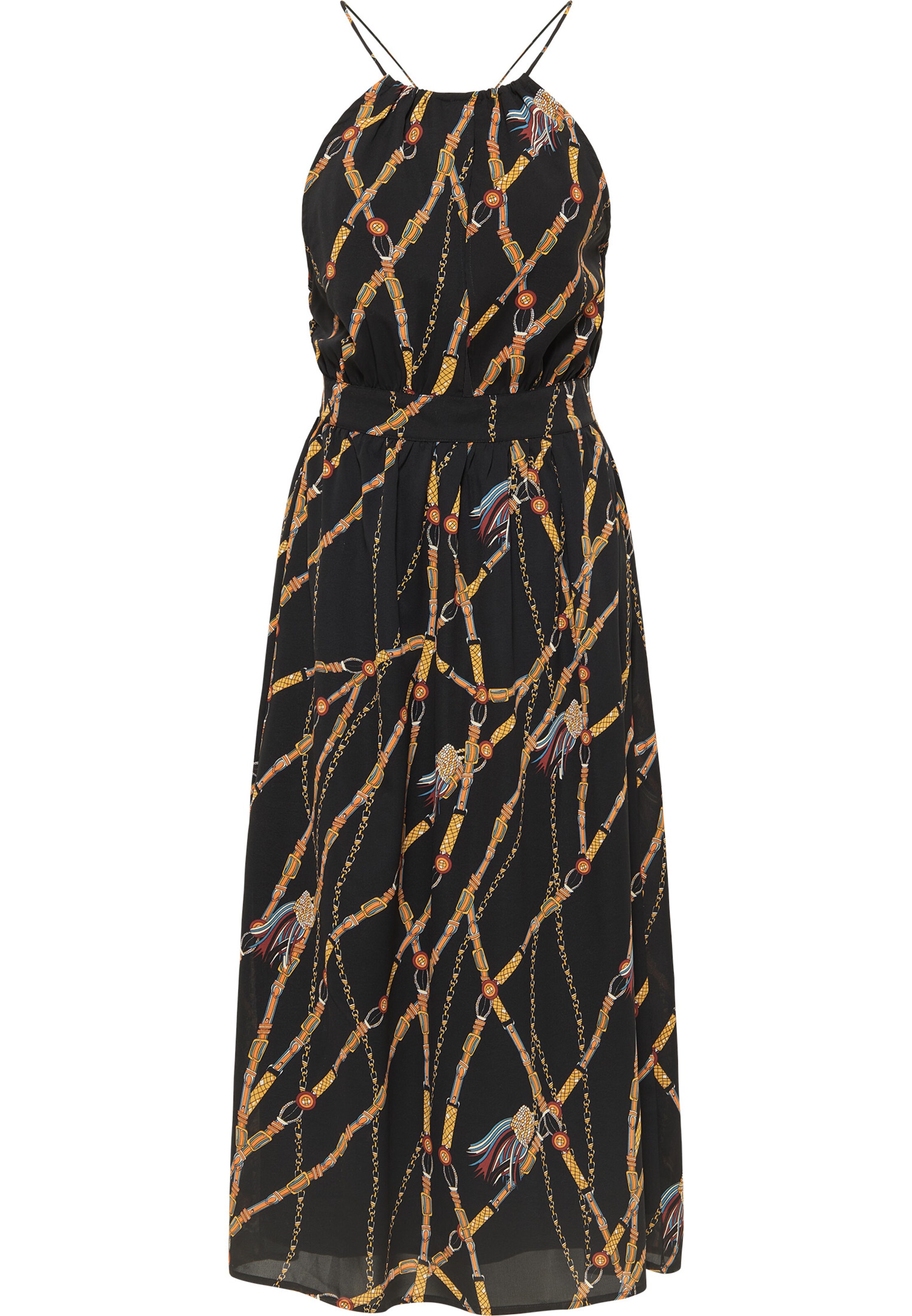 faina Kjole i sort: forside