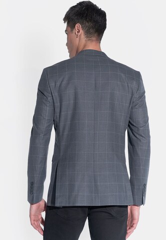 Coupe slim Veste de costume Steffen Klein en gris