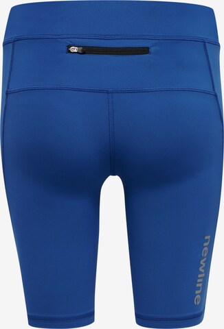 Coupe slim Pantalon de sport Newline en bleu