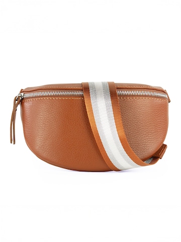 lePelou Heuptas 'CHIARA small' in Bruin: voorkant