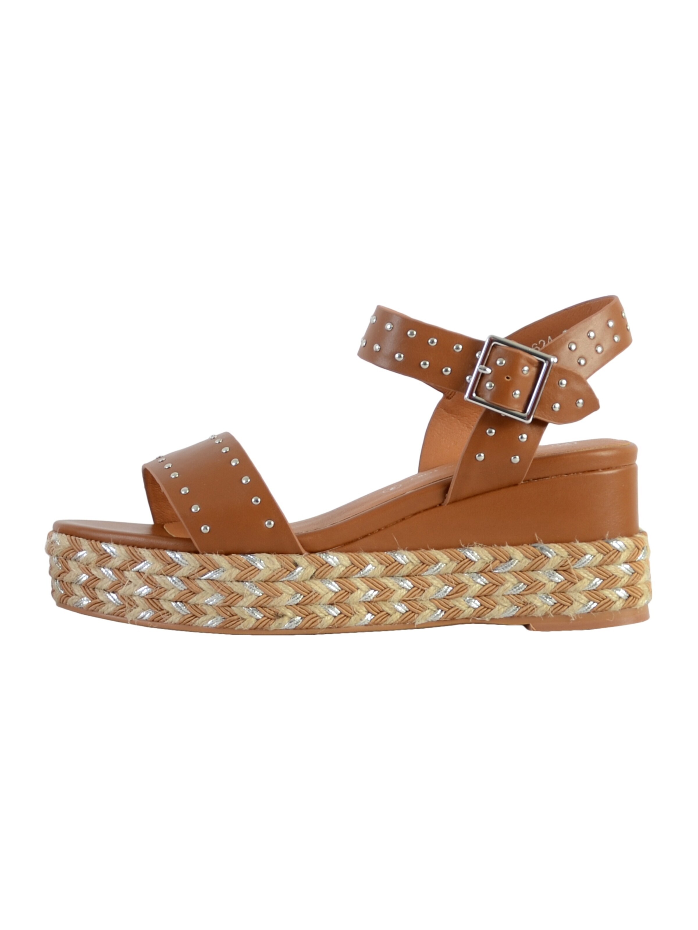 The Divine Factory - Sandalias en marrón: frente