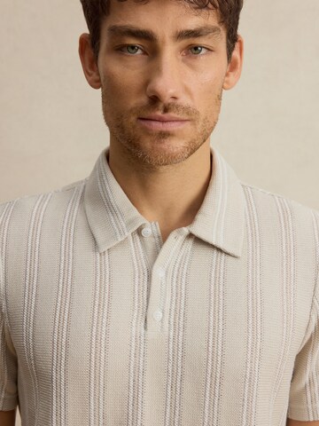 DAN FOX APPAREL Тениска 'Kjell' в бежово