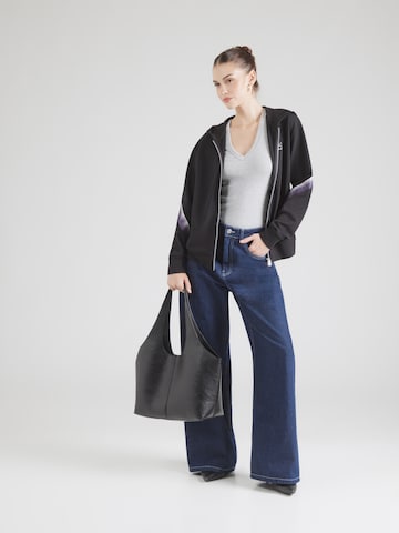 EA7 Emporio Armani Sportlik trikoojakk 'Natural Ventus 7', värv must
