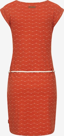 Ragwear Zomerjurk 'Tag Zig Zag' in Rood