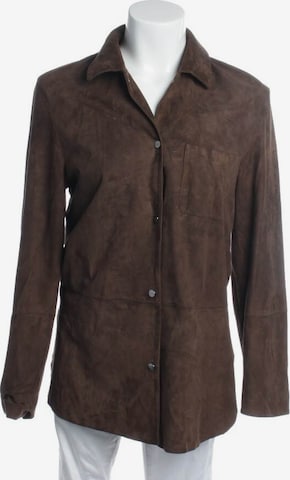 Max Mara Jacket & Coat in XS in Brown: front