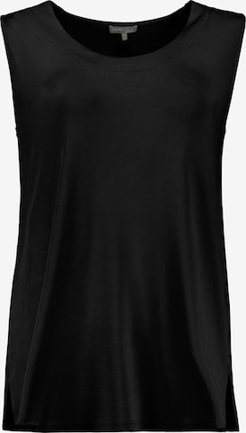 Ulla Popken Top in Black: front