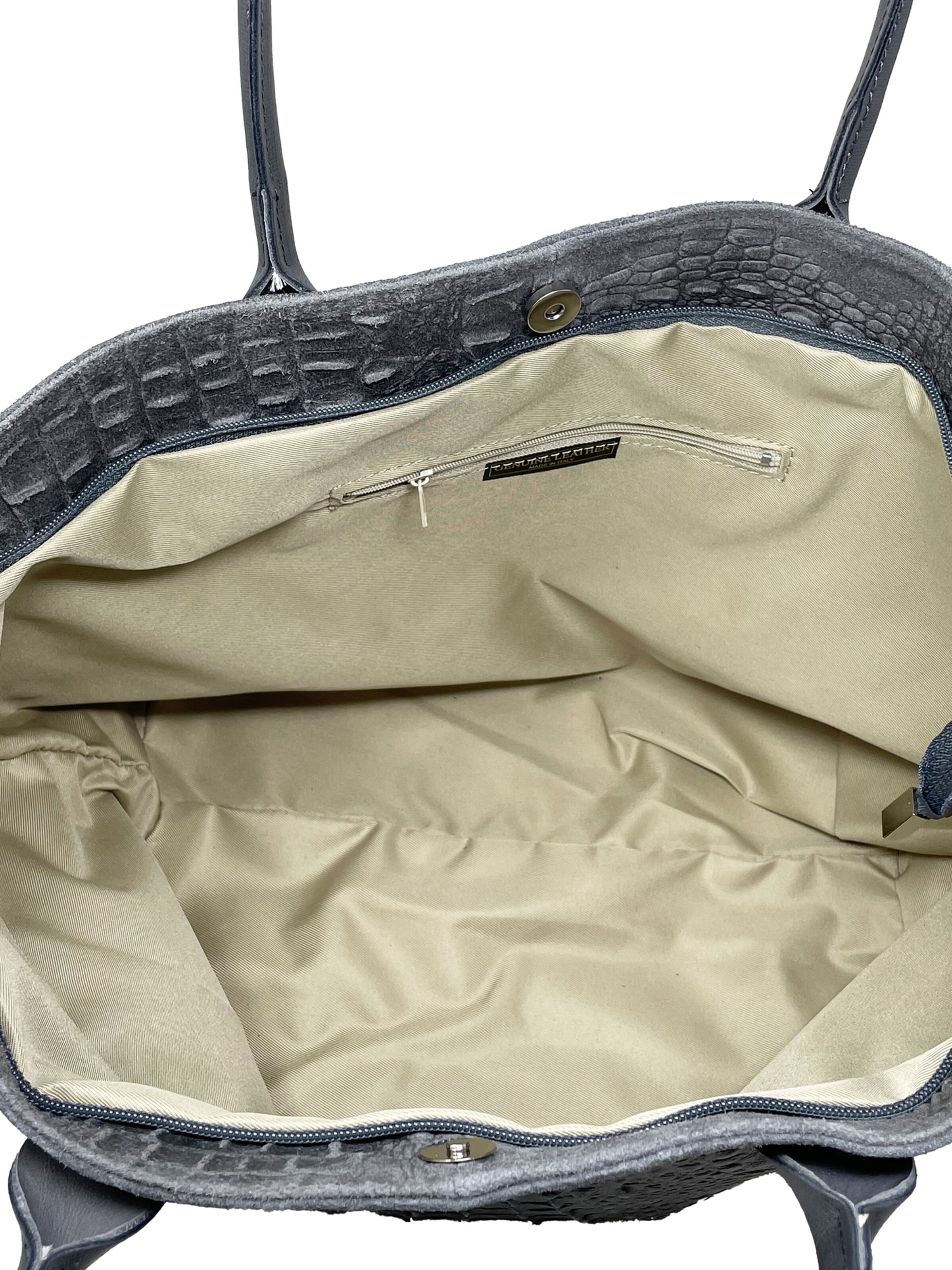 CHICCA BORSE Shopper in Grey