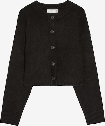 Bershka Strickjacke in Schwarz: Vorderseite