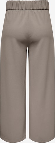 JDY Wide leg Pleat-Front Pants 'Geggo' in Brown