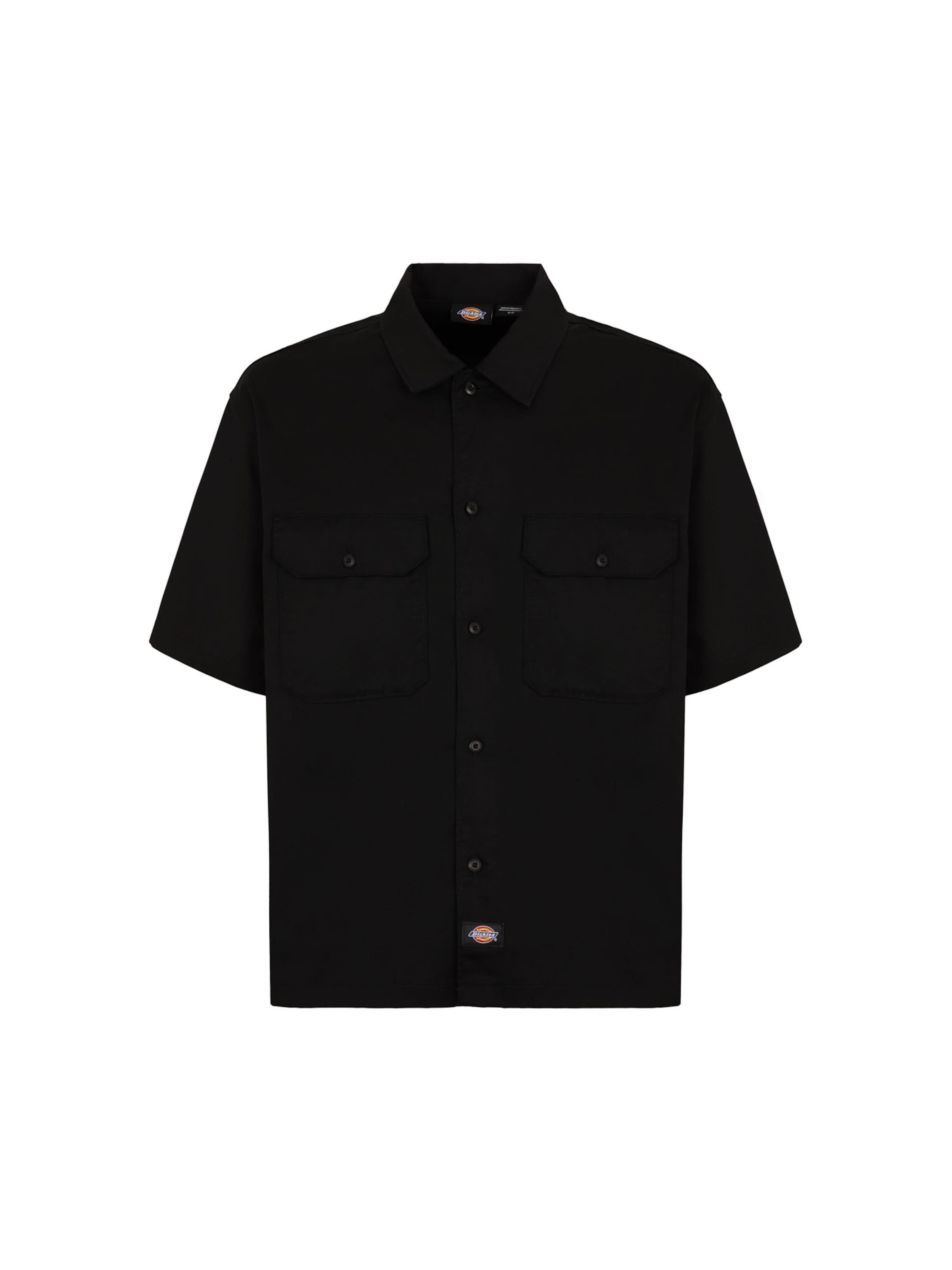 Comfort fit Camicia 'UNIONVILLE' di DICKIES in nero: frontale