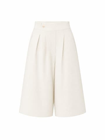 Wide Leg Pantalon 'ELEVATE_ Elsa Culotte' I want the moon en beige : devant